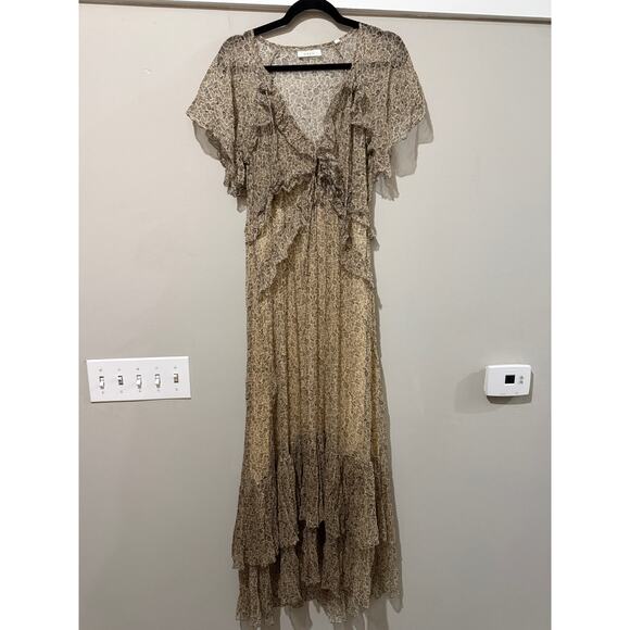 Doen Antoinette Floral Maxi Dress Chamomile Garden Bloom - Picture 2 of 5